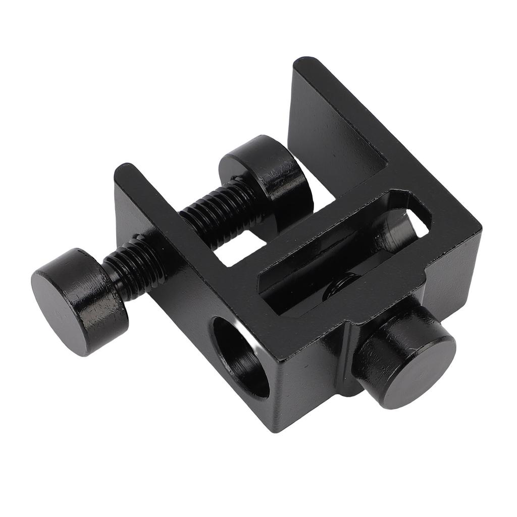 Campinglampe Tischklemme Schwarz Aluminiumlegierung Sichere Klemmung Outdoor Camping Lichthalter