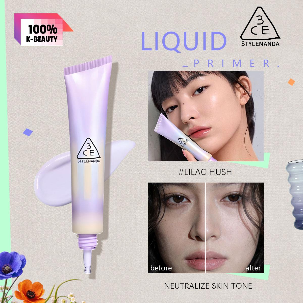 3CE LIQUID PRIMER CLOUD WHITE CN