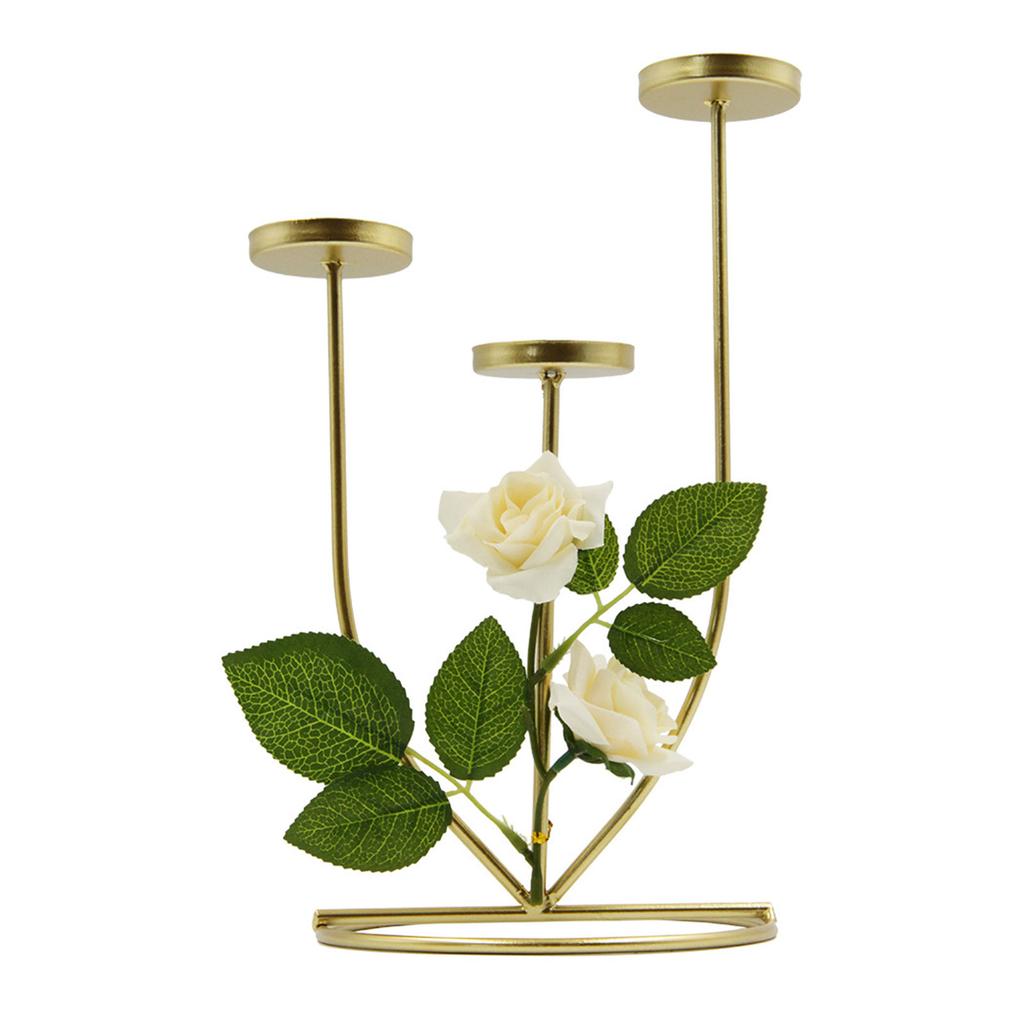 Simulation Flower Aromatherapy Gift Candlestick Living Room Entrance TV Cabinet Tabletop Decoration