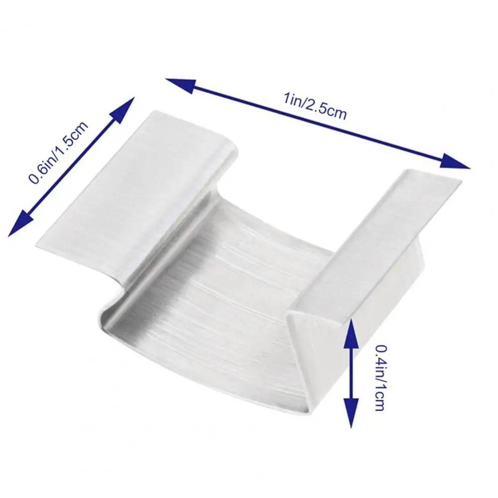 Stainless Steel Greenhouse Glass Clips Rust-resistant Garden Clips Spring Clips  Maintenance