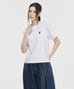 ZIOSONGZIO Semblance Slogan Slim Fit T-Shirt White Zi1Ts815Wh