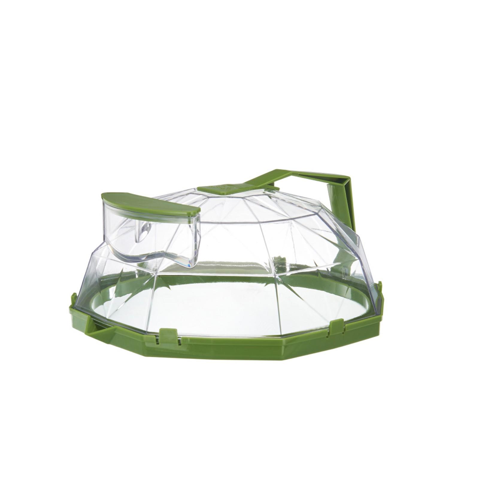 

Брызгозащитная крышка для микроволновой печи, термостойкая крышка для разогрева пищи, крышка для хранения продуктов One Size зелёный