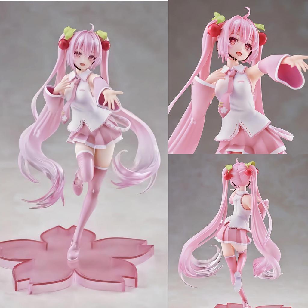 Hatsune Miku Sakura Princess Anime Figure - Beautiful Girl Desktop Ornament Gift