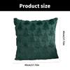 Household Pillow Cover Soft Faux Christmas Reusable Protectors Cover for Outdoor Traveling Decoration
