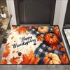 Entry Door Mat Advanced Sense Cartoon Santa Claus Entry Door Mat Non-slip Household Absorbent Quick Drying Mat
