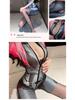 Sexy Erotic Role Play Uniform: Tight Zipper Bodysuit with Open Crotch (Removable Design) 2367