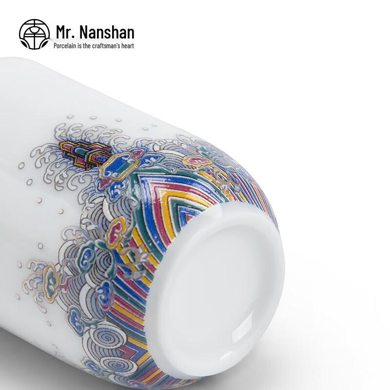 Mr. Nanshan Constant Temperature White Porcelain Wine Warmer Set