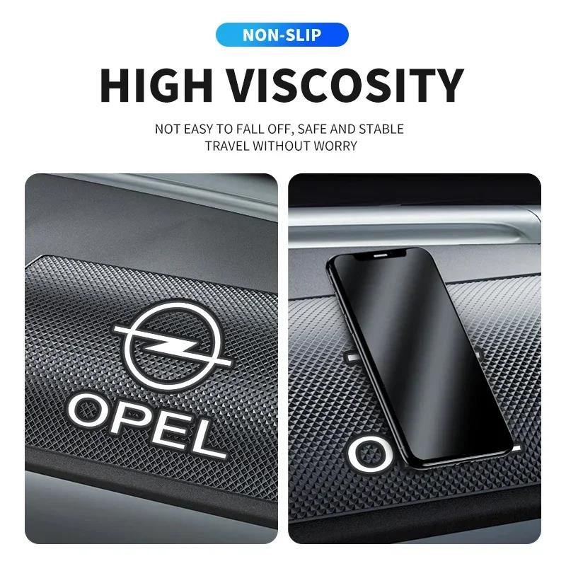 AAGY1 Car Interior Accessories Anti-Slip Mat Auto Non-Slip Pads For Opel Astra Insignia Mokka Zafira Corsa Vectra Antara Meriva