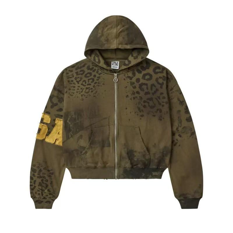 2026 Trendy Unisex Oversized Hoodie With Retro Letter Print Loose Fit Cotton Blend Sweatshirt