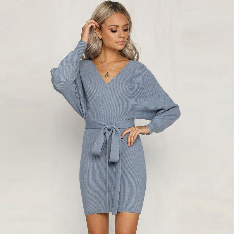 Buy Winter Sweater Sexy Wrap Hip Warm 