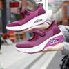 2025 Air Cushion Women's Shoes Mom Shoes Non-slip Large Size Explosive Flying Weaving Shoes Women