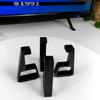 4Pcs Cooling Horizontal Version Bracket Anti-Slip Cooling Legs Heighten Stand Feet Accessories for PlayStation4 Slim Pro Console