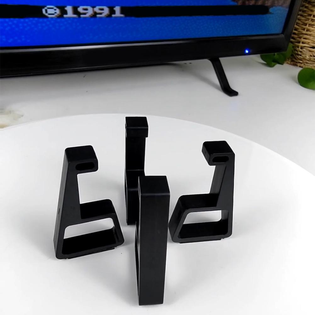 4Pcs Cooling Horizontal Version Bracket Anti-Slip Cooling Legs Heighten Stand Feet Accessories for PlayStation4 Slim Pro Console