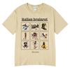 Italian Brainrot Funny Meme T-shirt Tralalero Tralala Tung Tung Tung Sahur Bombardiro Crocodilo Lirili Larila Men Women T Shirts