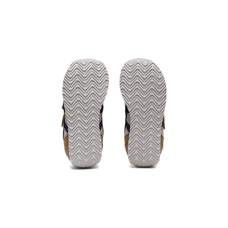 Asics Idaho Mini 4 Comfortable Versatile Low-Top Kids Running Shoes Kids Running Shoes Brown Blue 1144A236-200