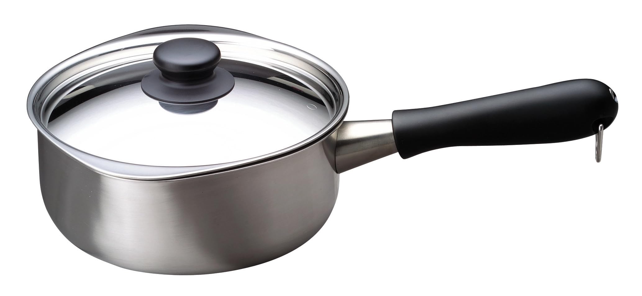 

Sori Yanagi Stainless steel pot 18cm shaped for ease of pouring and good drainage Tsubame Sanjo Made of stainless steel Characteristic asymmetrical