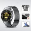 Magnetic Watch Band for Huawei Watch GT 6 Pro 46mm Stainless Steel Milanese Loop Seamless Button Quick Release Strap
