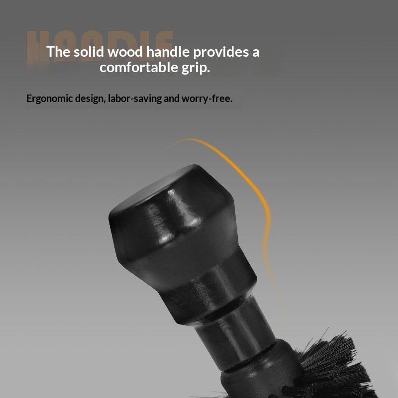 51mm 54mm 58mm Coffee Brush Portafilter Basket Cleaning Wooden Barista Clean Brushes Dusting Tool Espresso Machine Accessories