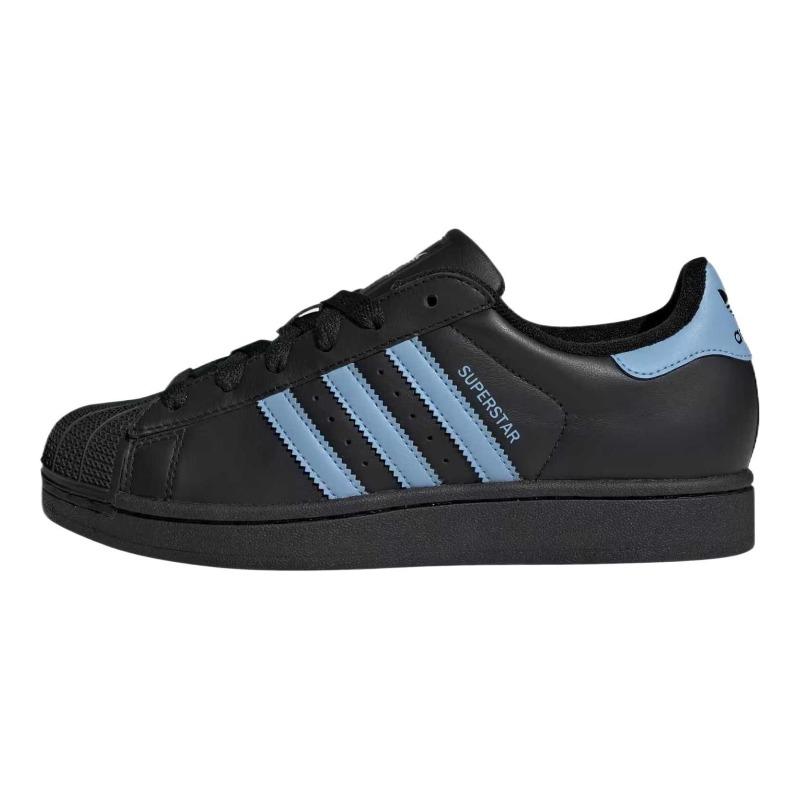 adidas Originals Superstar 2 Women s Low Top Lifestyle Shoes Black JS1338 35.5