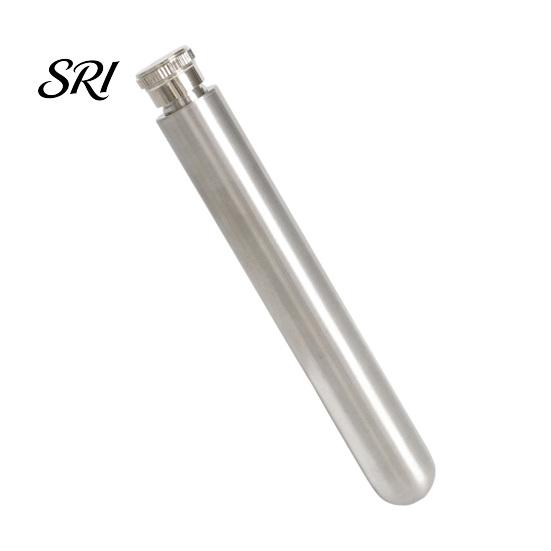 Summer Party Accessory Airtight Metal Wine Containers 1.5oz Stainless Steel Hip Flask Pill Tube Portable Liquor Bottle for Whiskey Vodka Spirits 1pc