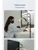24" U-Shaped LED Beauty Lamp with Floor Stand for Nail, Tattoo, and Eyebrow Art.