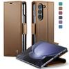 Compatible with Samsung Z Fold6 Phone Case, Z Fold8 Card Slot Protective Case, Anti-theft Phone Cover, Anti-drop