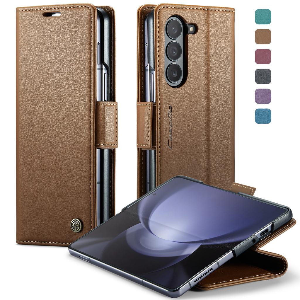 Compatible with Samsung Z Fold6 Phone Case, Z Fold8 Card Slot Protective Case, Anti-theft Phone Cover, Anti-drop