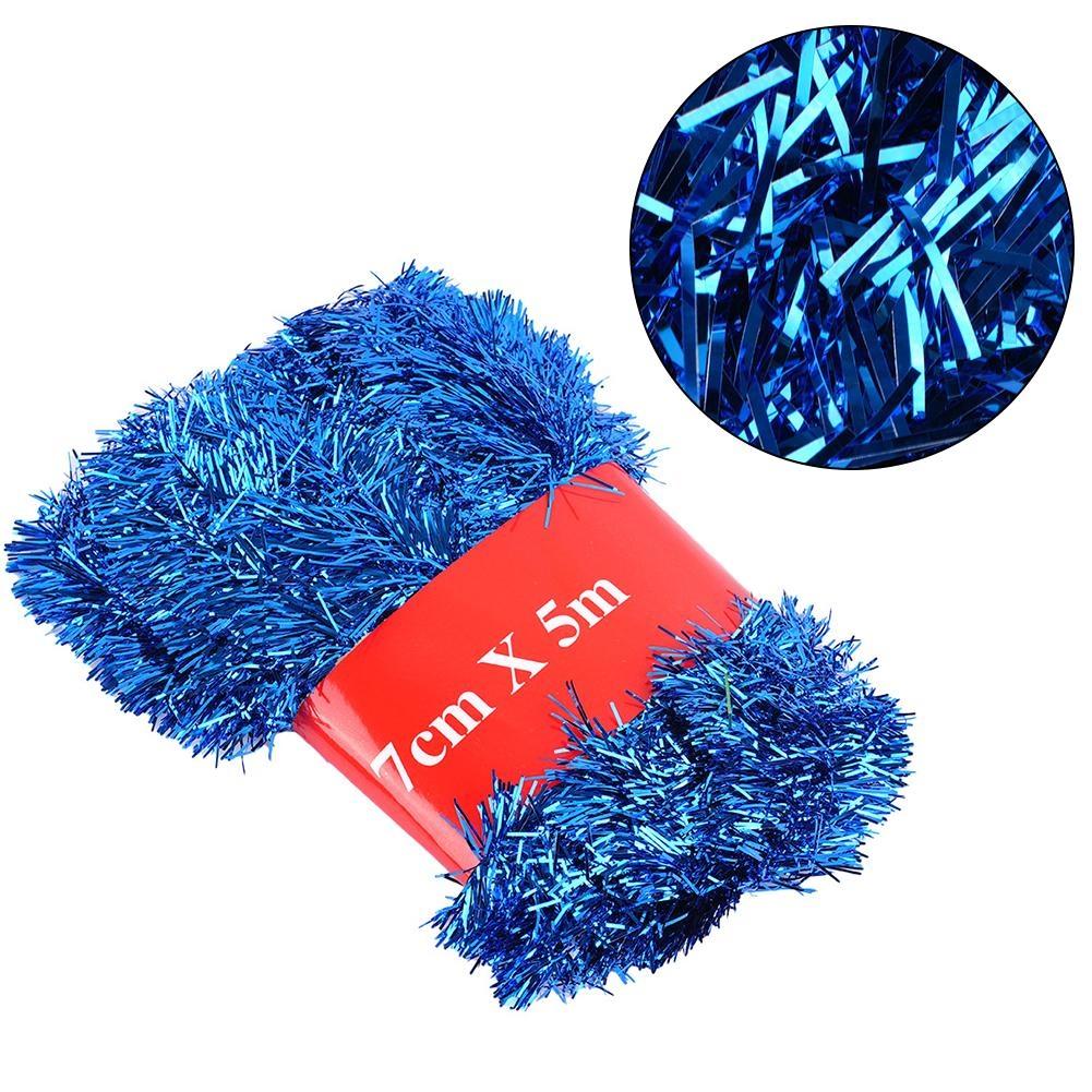 Stylish Christmas Bar Tops Ribbon Tinsel Garland 5M Length Delightful Decor