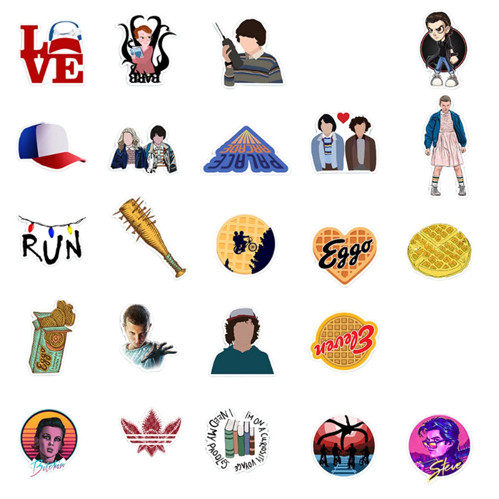 

51 шт. Детские декоративные наклейки для стакана с водой, чехла для телефона, багажа, компьютера, учетной записи One Size