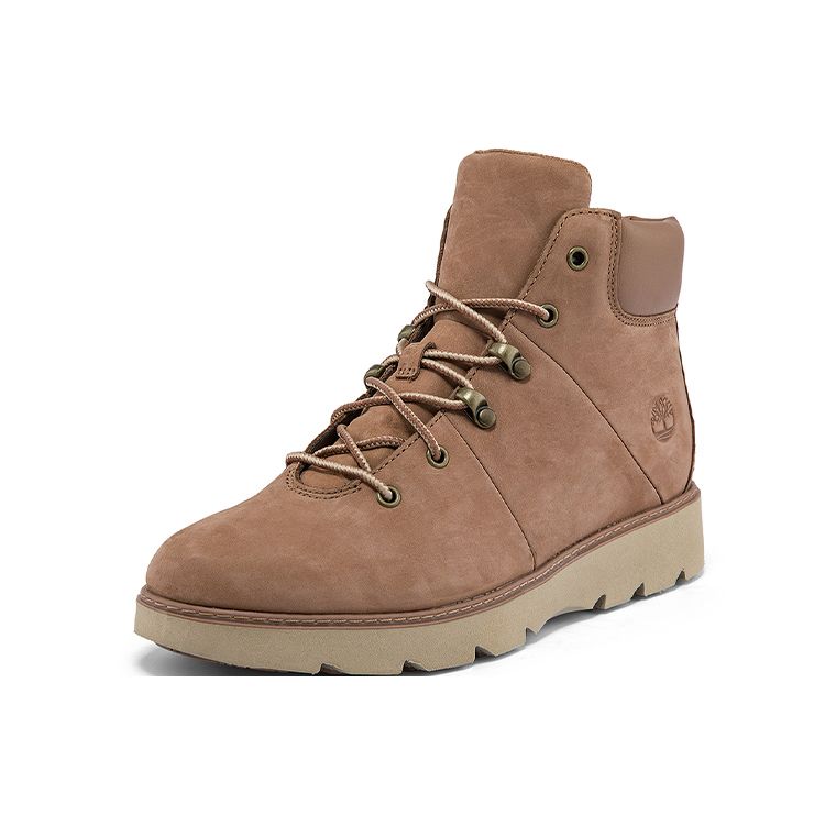 Timberland Outdoor Casual Lightweight Short Martin Boots Women Boots Light-Brown A264MW