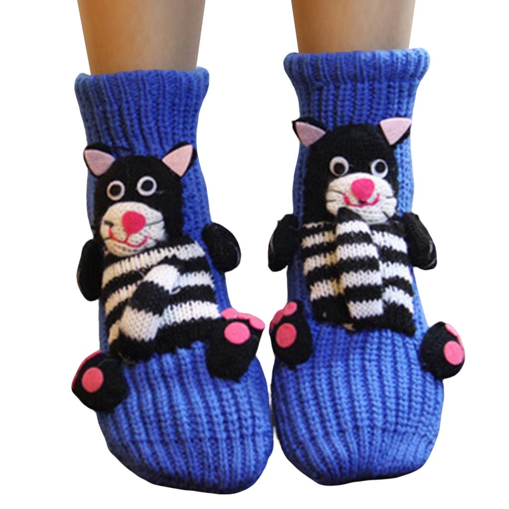 Women's Thick Knit Proof Warm Casual Floor Carpet Socks