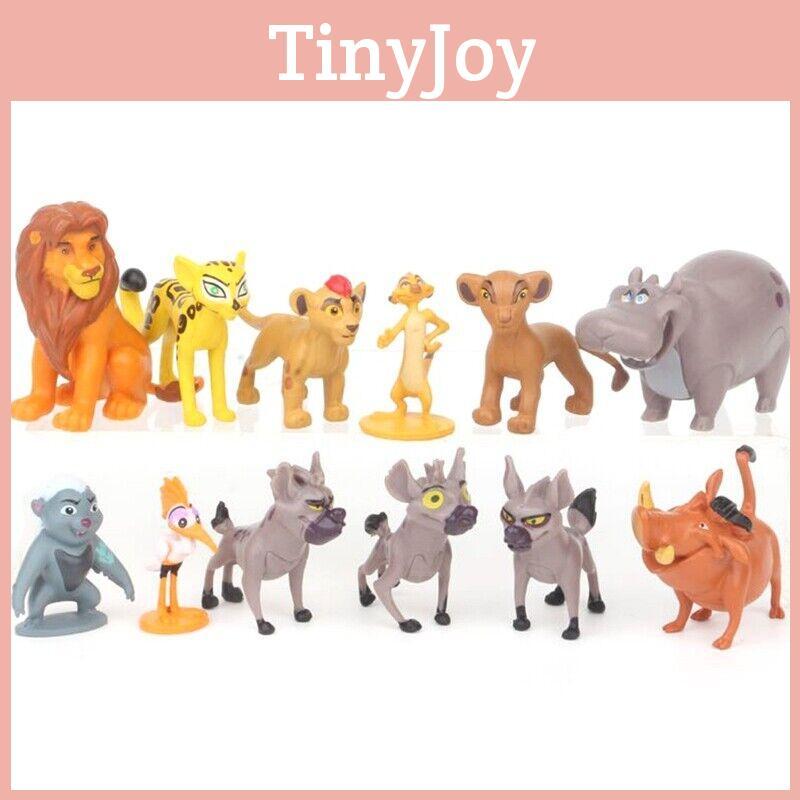 The Movie 12pcs Lion King Simba Cake Toppers Action Figure Doll Set Kid Gift Toy