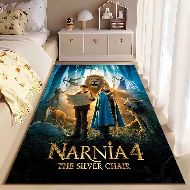 Fantasy Carpet with Lion Design suitable as a non-slip mat for the living room or bedroom sofa