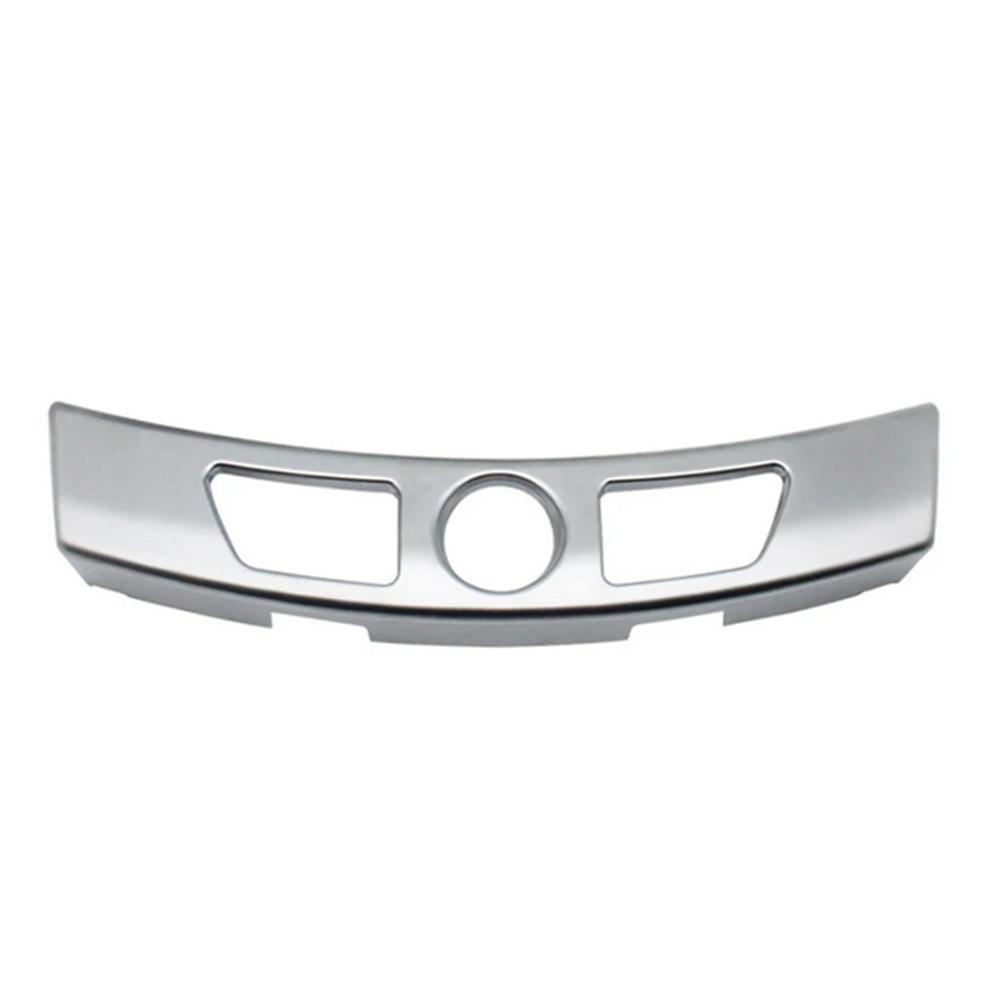 Armrest Lock Trim - For BMW - Silver Chrome Center Console PN: 51169210430