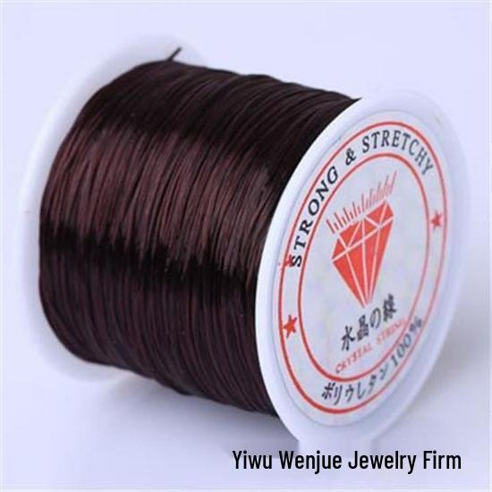 Elastic Cord for Round Crystal Buddhist Beads: Bracelet, Necklace, and Jade Beading String.