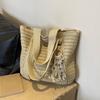 Summer Luxury Straw Woven Tote Bag Large Capacity Casual Tassel Handbag Fashion Beach Travel Shoulder Bag for Women