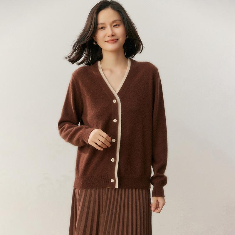 Qinghe 100% Pure Cashmere Women's Sweater - Ultra Soft Luxury Winter Pullover