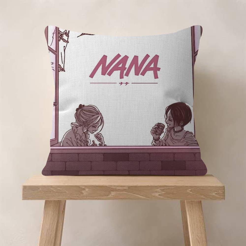 Classic Anime NANA girl Cushion Cover Decorative Pillow Sofa Home Decor case pillow cases