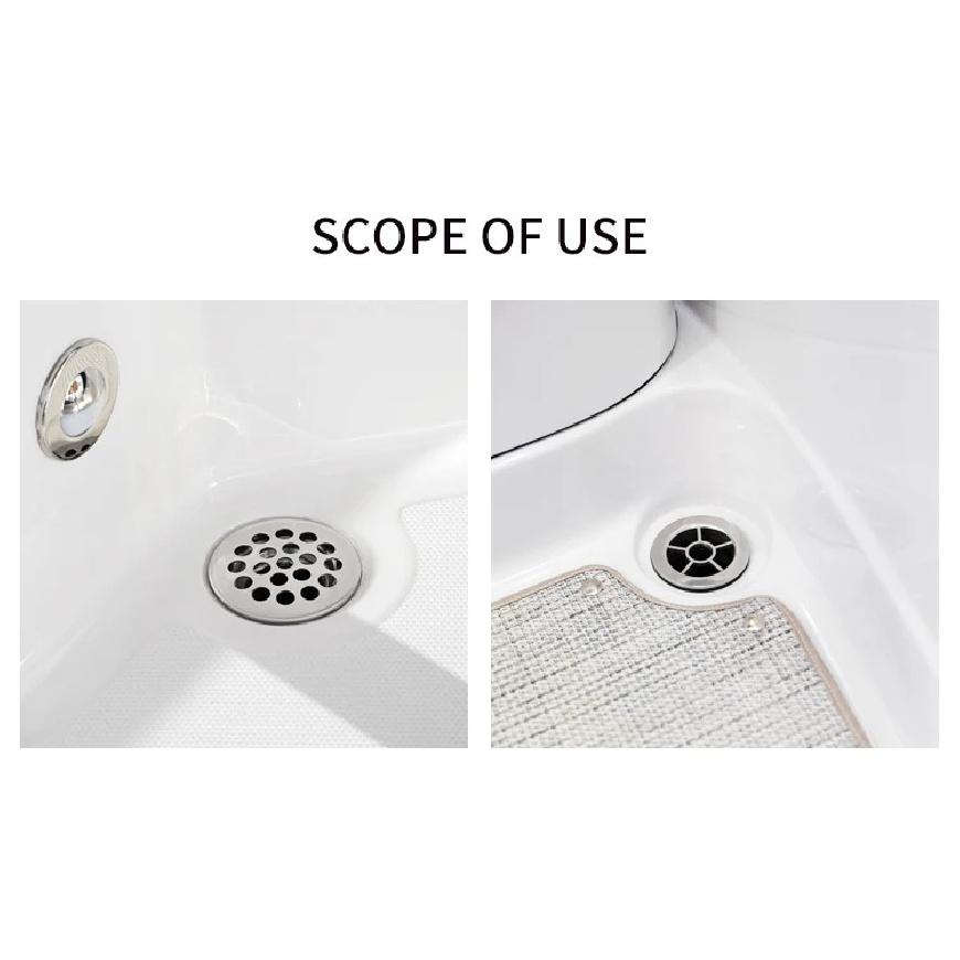 Removable Floor Deck Cockpit Drain 316 Stainless Steel Scupper Curved Floor Drain 32MM/38MM Marine Hardware