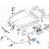 Mercedes-Benz W212 E200/E250/E300 Hood Release Cable #2128800459