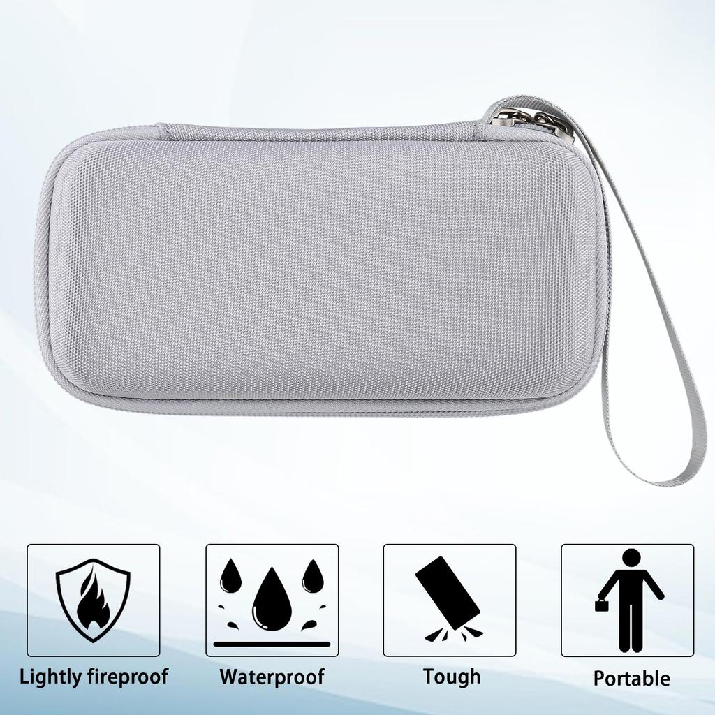[Case Only] Anker MagGo Wireless Charging Station (Foldable 3-in-1) Magnetic 3-in-1 Wireless Charging Station Storage Case, White - Khanka