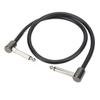 FC‑20 Effects Cable Right Angle Connector Acoustic Guitar Patch Pedal Cord Audio Accessory 50CM