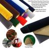 Self-Adhesive Velvet Fabric Sheets, 45x148cm Flocked Non-Woven Felt for Jewelry Box Liner, DIY Crafts, Decoration, Package - 19 Rich Colors For Choose