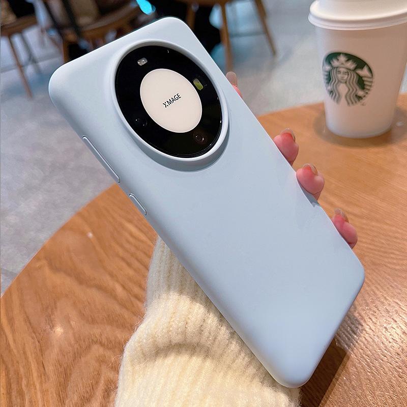 Liquid Silicone Huawei Mate70pro Phone Case, Suitable for P60PRO Anti-drop Magic7 Protective Case Nova12