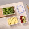 Large size (1300ml) kitchen storage box food container microwaveable lunch box bento box