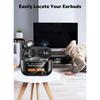 Wireless Earbuds ENC Noise Cancelling Earphones with Smart Touchscreen Case 48H Playtime Bass Stereo Sound Bluetooth 5.4 Headphones for iOS Android