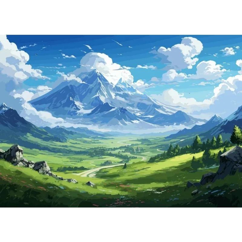 Aestheticism Anime Scenes Posters Sakura Tram Train Ocean View Prints Canvas Printing Wall Landscape Art Picture for Home Decor