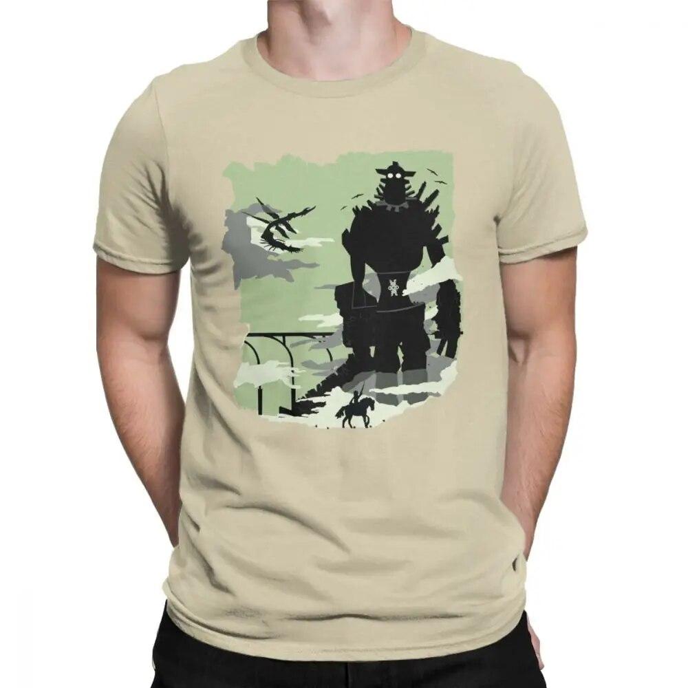 Silhouette Of The Colossus Tshirt Unisex Shadow of the Colossus Humorous Cotton T Shirt 2021 Clothes Unisex