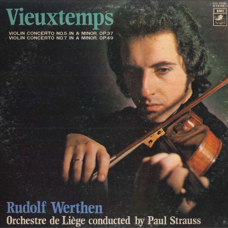 

LP Record RUDOLF WERTHENVIOLINPAUL STRAUSS Vieuxtemps Violin Concertos No.5 N EAA85051 ANGEL Japan Classical Used