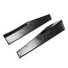 2pcs Universal Car Side Skirt Rocker Splitters Scratch Proof Winglet Diffuser 450mm 17.7in
